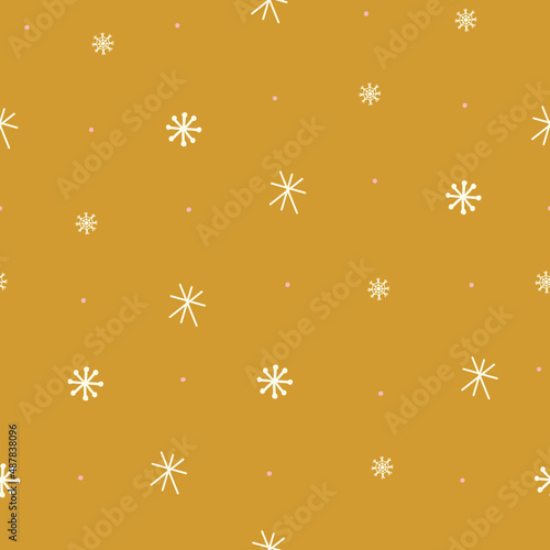 Wallpaper Mural Scandinavian Christmas patterrns, cards, lettering in black, yellow, white palette vector  Torontodigital.ca