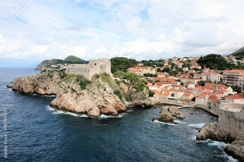 Fortress of the old town Dubrovnik, Croatia