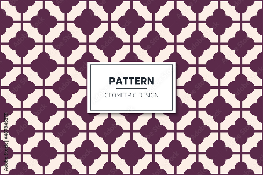 Seamless pattern with colorful geometric art element Seamless pattern with colorful geometric art element