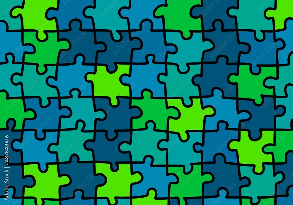Kids background with puzzles for cards and linens and gifts and posters and postcard and magazines and wrapping paper Kids background with puzzles for cards and linens and gifts and posters and postcard and magazines and wrapping paper