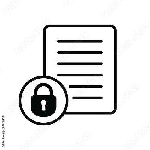 Data Protection icon. Creative Data Protection icon for web design, templates, infographics and more.