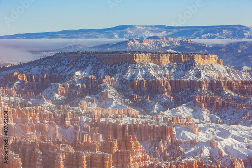 Superb view of Inspiration Point of Bryce Canyon National Park