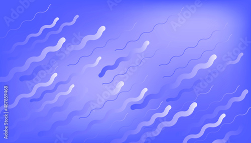 Abstract Very peri velvet violet wavy geometric background. Modern background design. Fit for presentation design, website, basis for banners, wallpapers, brochure, posters, cards