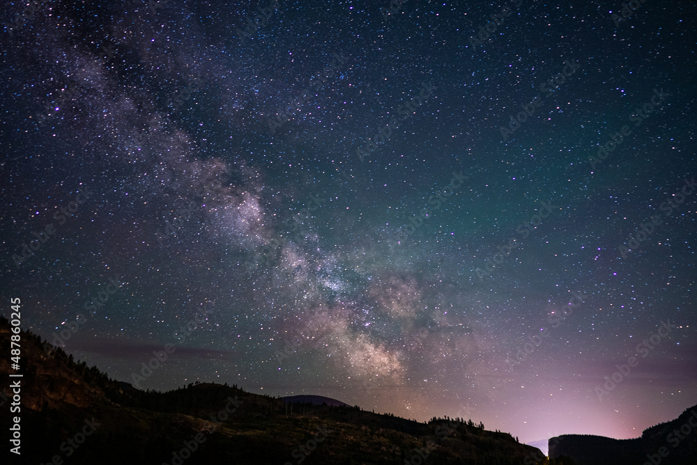 starry night sky