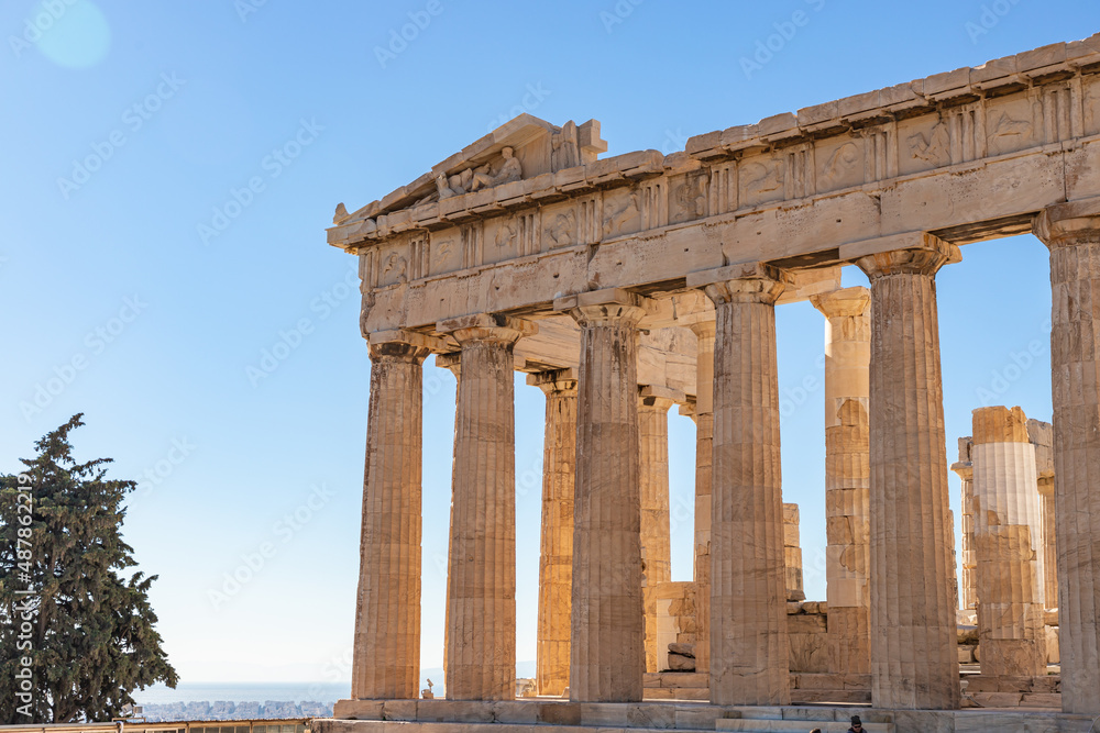 Acropolis & Parthenon Ruins, Athens, Greece