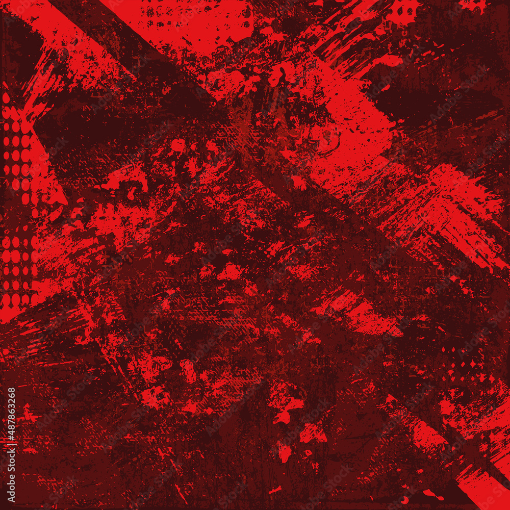 Red abstract grunge background. Red color texture covered with scratches Red abstract grunge background. Red color texture covered with scratches