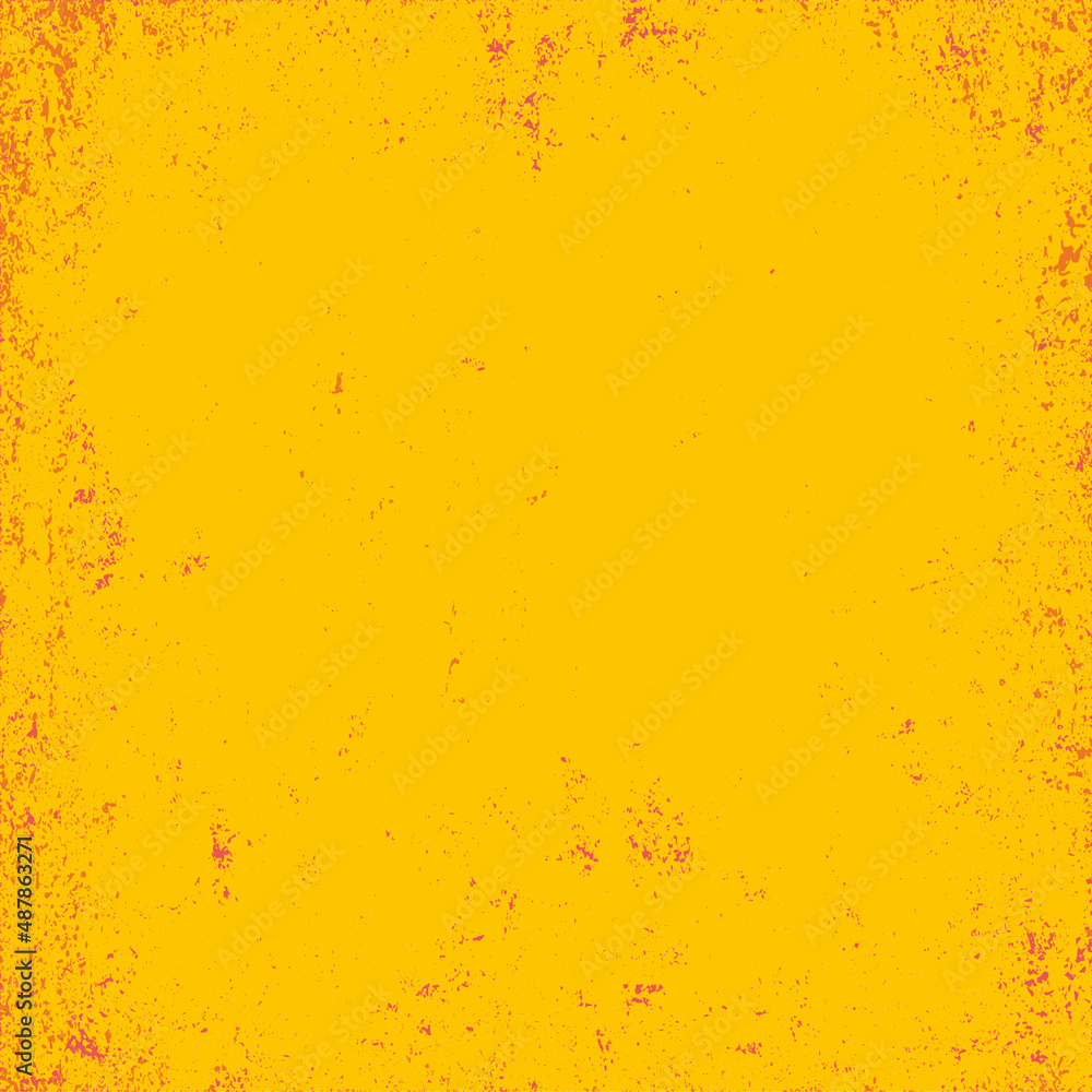 The grunge texture is red and yellow. Abstract color background. Vector template of a scratched colored board The grunge texture is red and yellow. Abstract color background. Vector template of a scratched colored board
