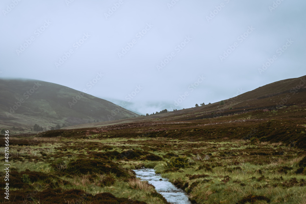 Scottish hillsides