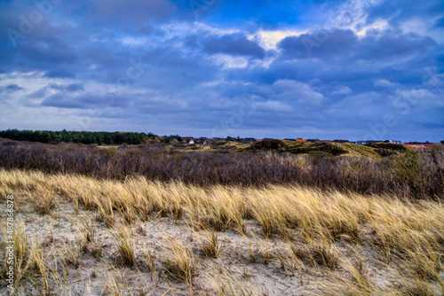 Langeoog Ostsee Insel Sturm