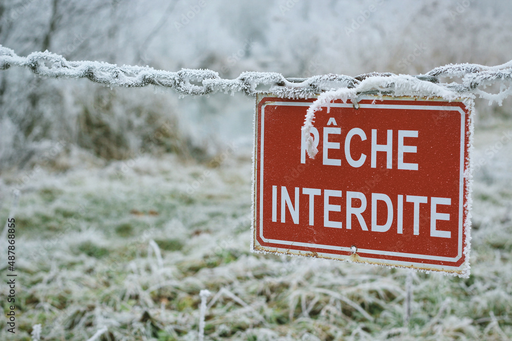 Fototapeta premium étang de la Béchère