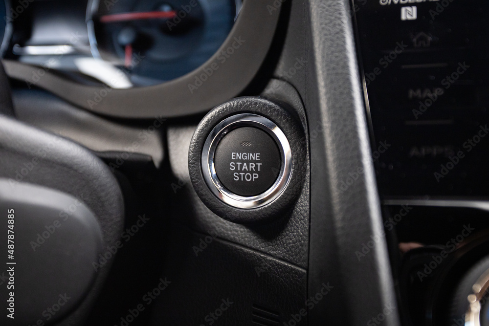 engine start button
