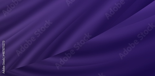 Depth and mystique of the violet background. Fractal design illustration