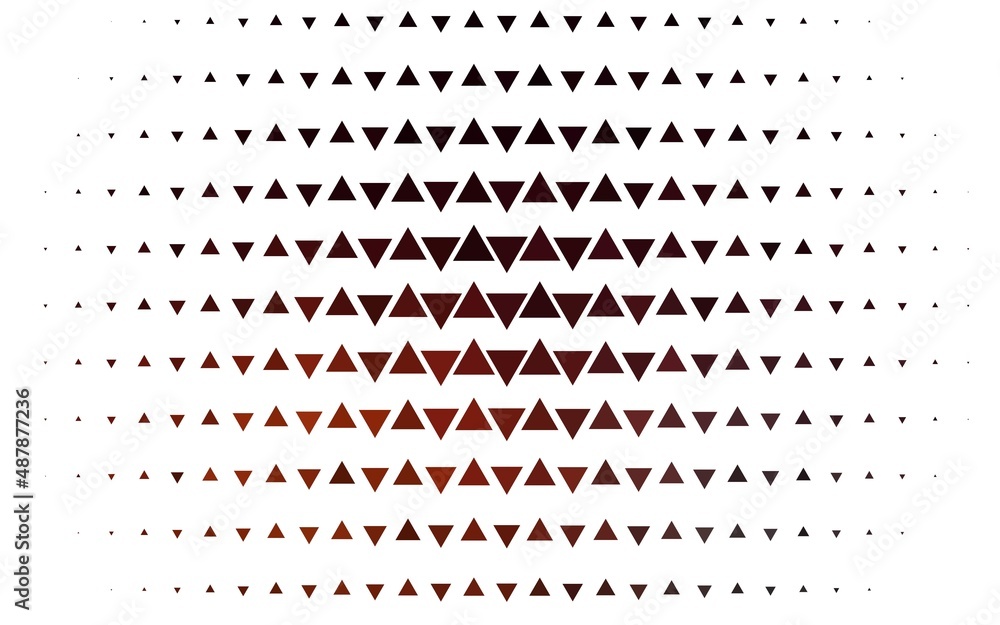 Light Red vector texture in triangular style. Light Red vector texture in triangular style.