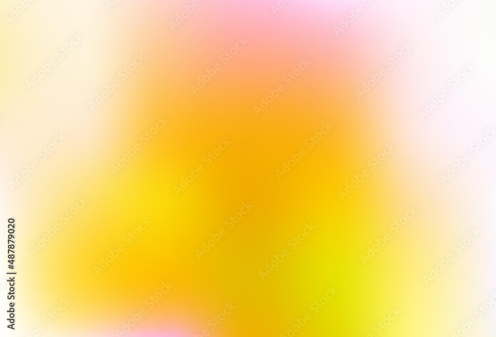 Light Pink, Yellow vector abstract bright template. Light Pink, Yellow vector abstract bright template.