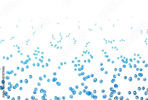 Light BLUE vector layout with circle shapes.