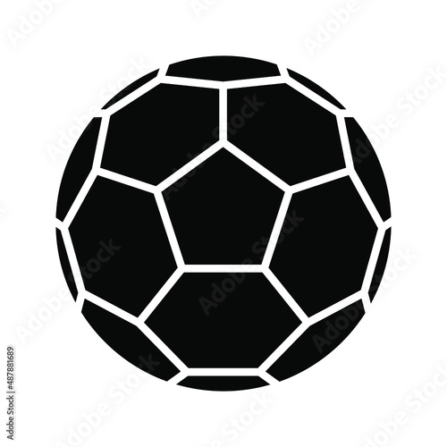 football ball icon. sport sign. vector illustration