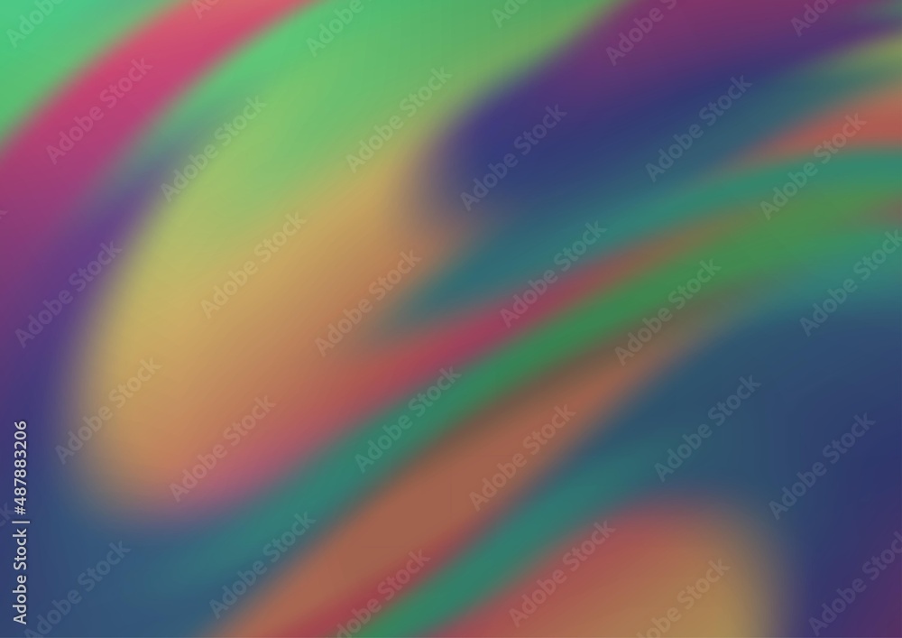 Obraz premium Light Silver, Gray vector blurred background.