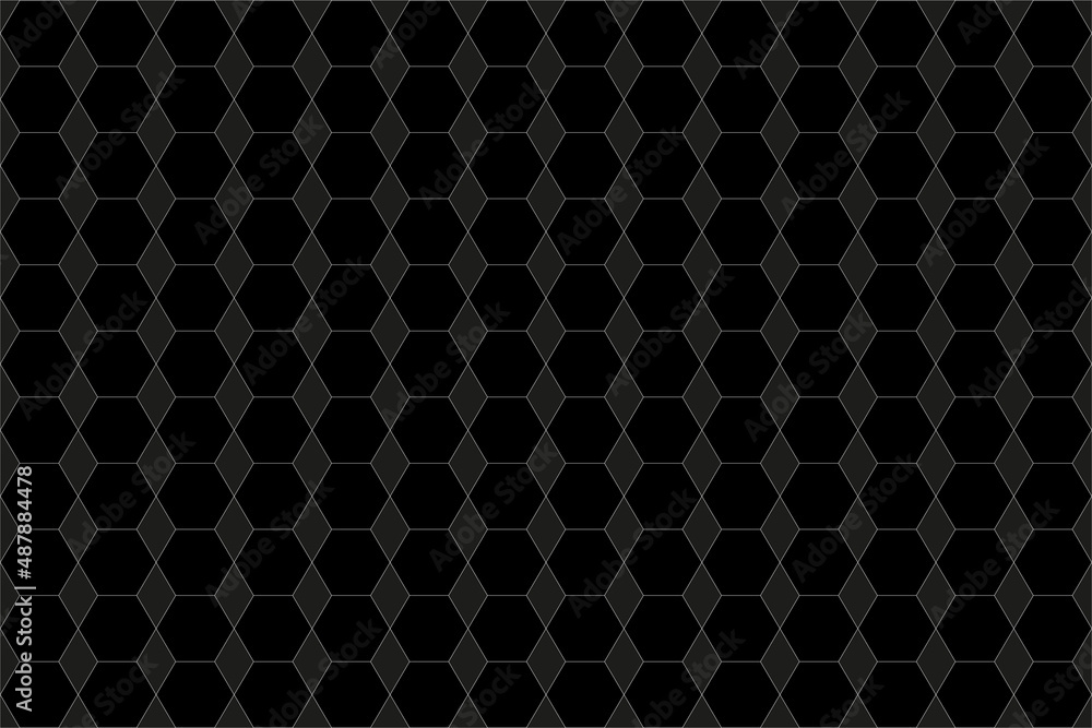 Black and gray hexagons pattern. geometric concept
Black and gray hexagons pattern. geometric concept