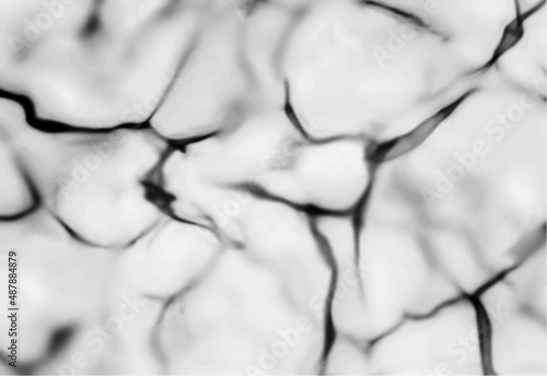 Black and white background with grunge water texture. Design on stone gray color banner