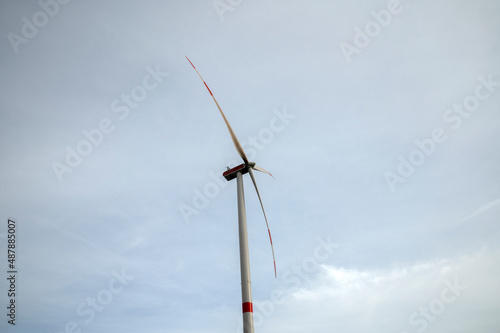 Close Up Windmill At Amsterdam The Netherlands 13-2-2022 © Robertvt
