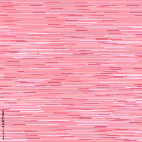 Pink heather marl texture with lines. Melange seamless pattern