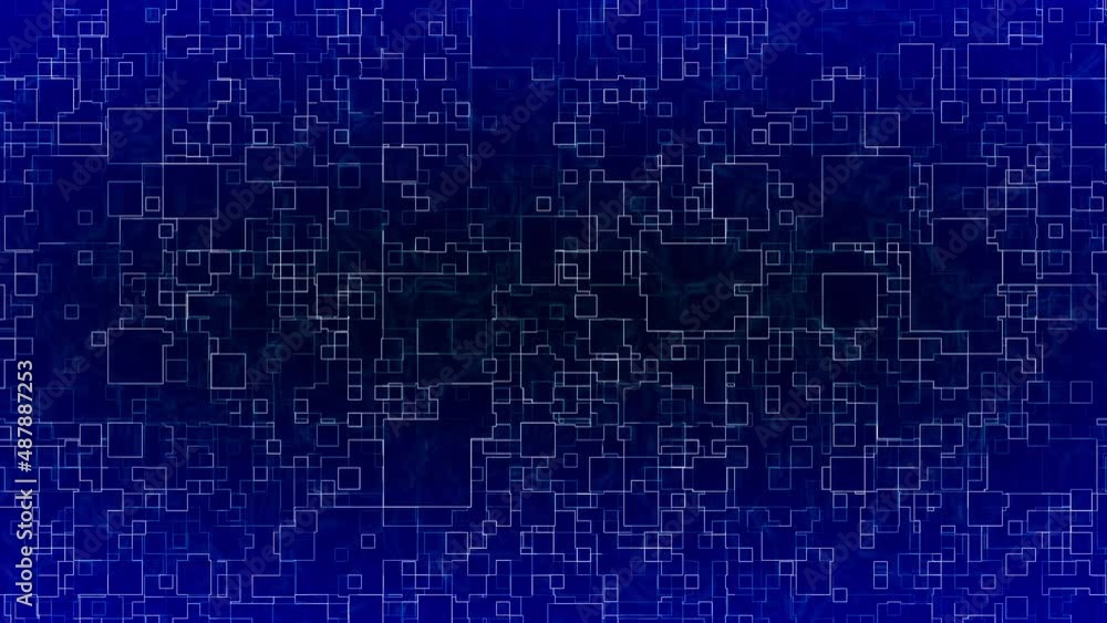 Blue Circuit Loop R Animation Background Blue Circuit Loop R Animation Background