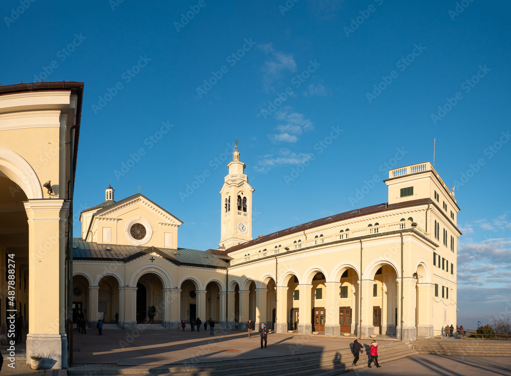 Nostra Signora della Guardia Marian shrine,  Mount Figogna , Genoa