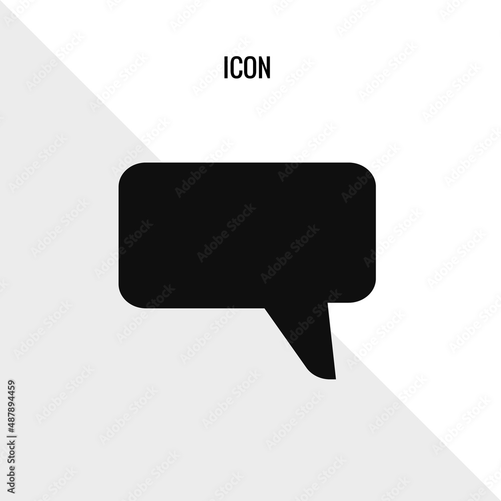 Chat vector icon illustration sign Chat vector icon illustration sign