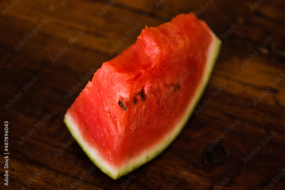 watermelon on a table