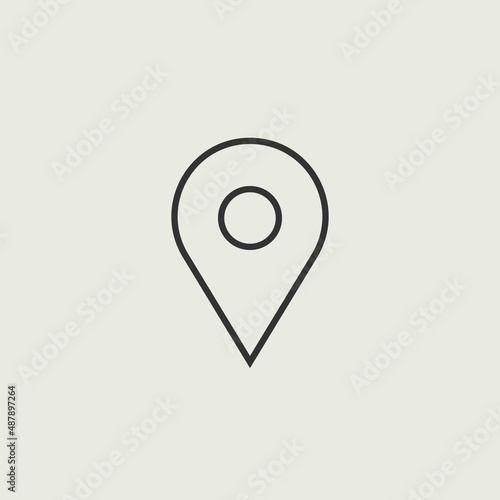 Free Download Location pin vector icon illustration sign - GFXLoad