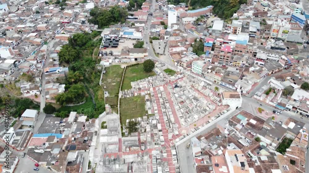 Cementerio desde el aire Cementerio desde el aire