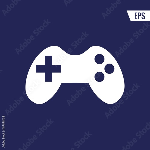 Controller vector icon illustration sign