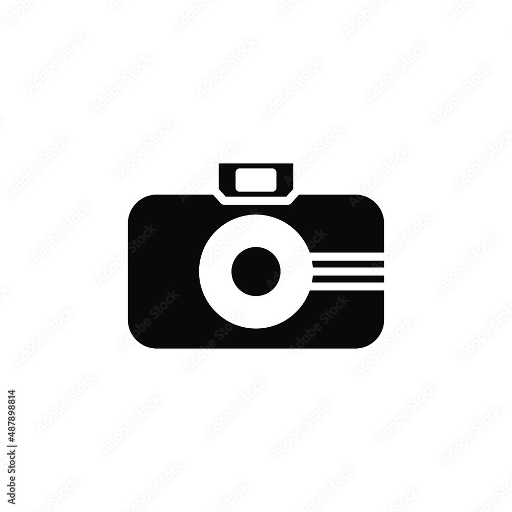 Camera, Photography, Digital, Photo Solid Icon Vector Illustration Logo Template. Suitable For Many Purposes. Camera, Photography, Digital, Photo Solid Icon Vector Illustration Logo Template. Suitable For Many Purposes.