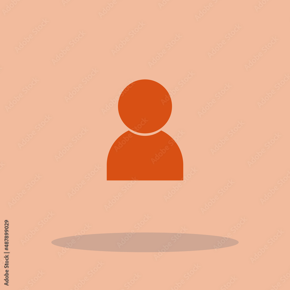 User vector icon illustration sign User vector icon illustration sign