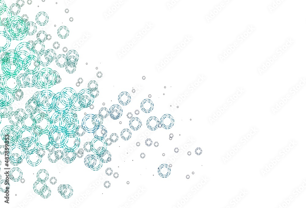 Light BLUE vector texture with disks. Light BLUE vector texture with disks.