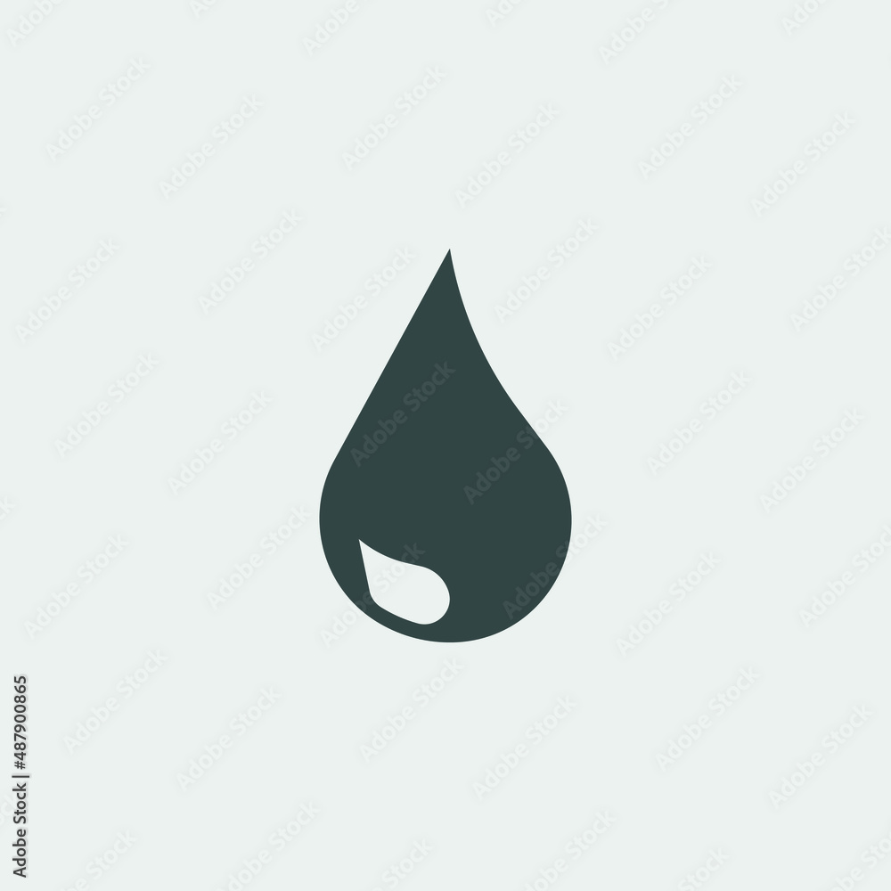 drop vector icon illustration sign drop vector icon illustration sign