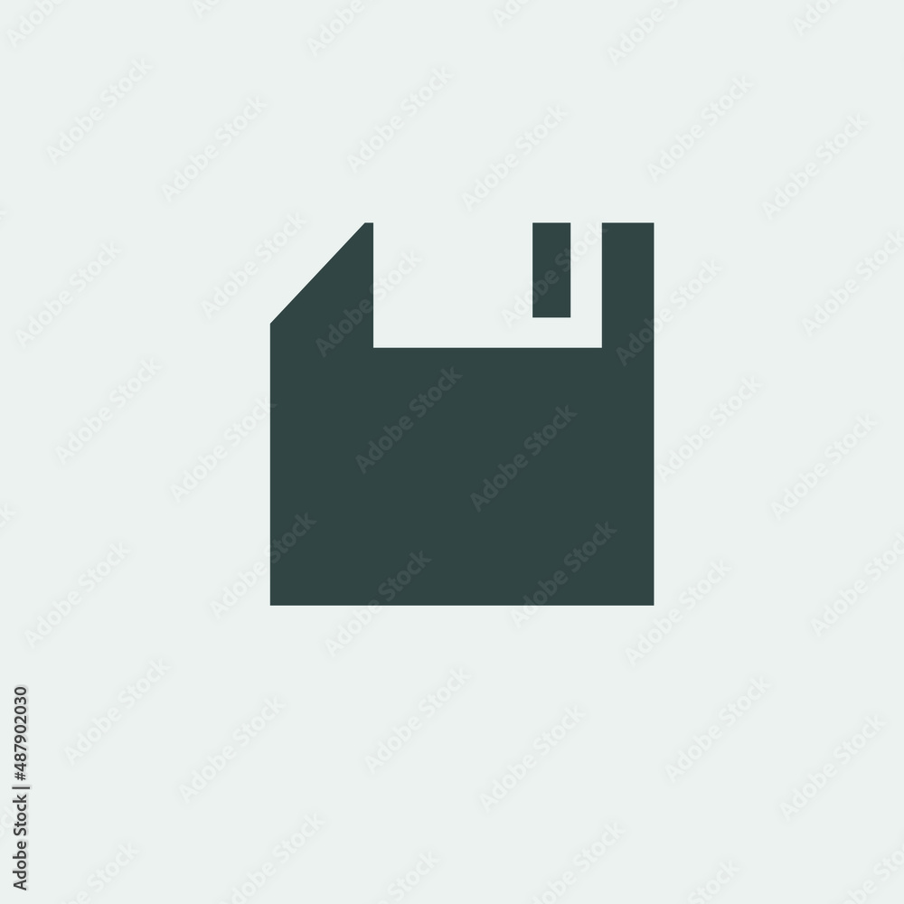 Diskette vector icon illustration sign Diskette vector icon illustration sign