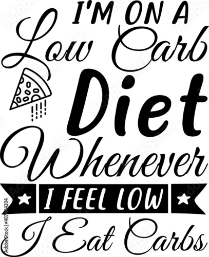 I m on a low carb diet whenever I feel low I eat carbs