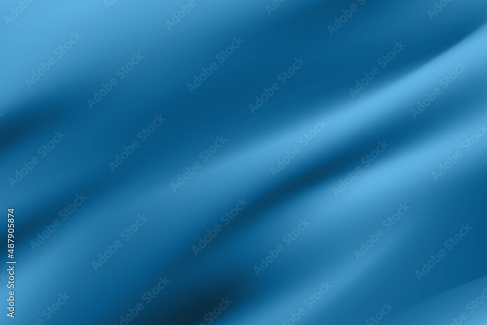 Silk blue background. Abstract vector pattern with copy space. Liquid wave texture, smooth drapery wallpaper. Wedding fabric, satin. Wavy design for banner, card, postcard, backdrop Silk blue background. Abstract vector pattern with copy space. Liquid wave texture, smooth drapery wallpaper. Wedding fabric, satin. Wavy design for banner, card, postcard, backdrop