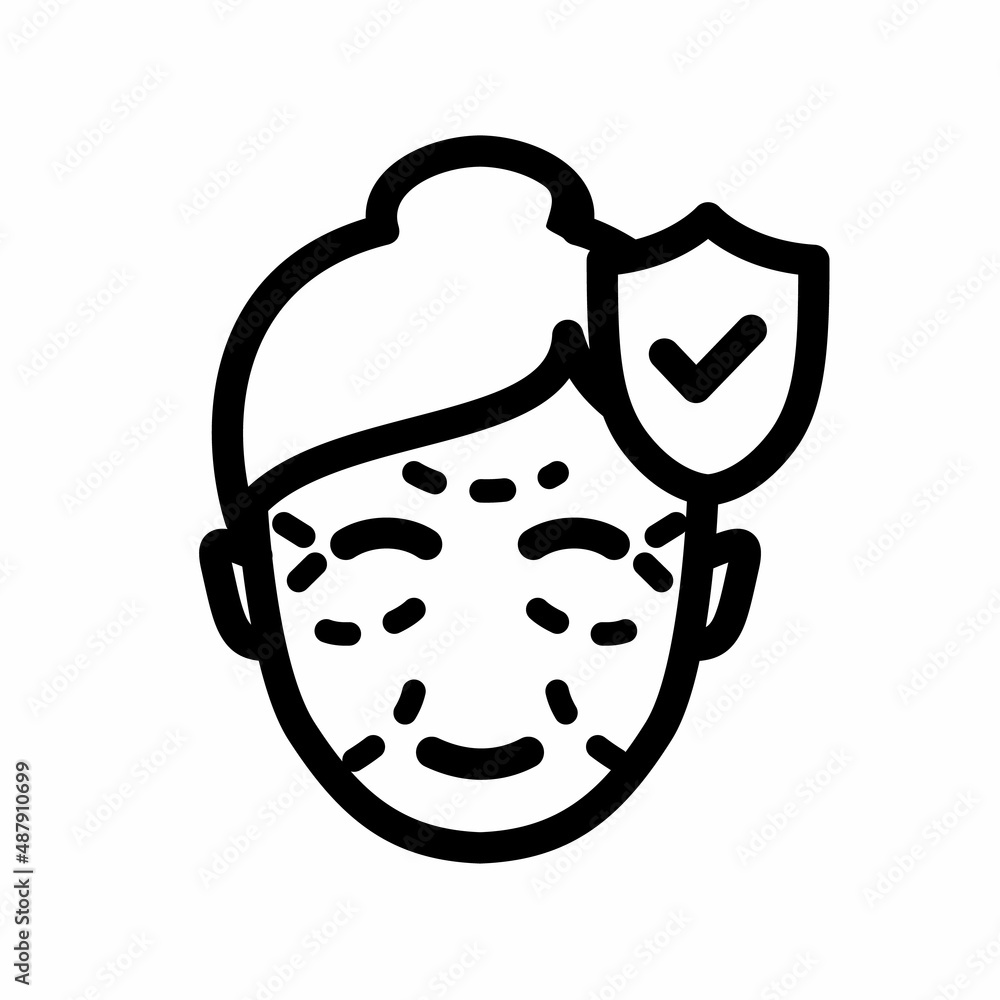 oil production treatment skincare cosmetic single isolated icon with outline style