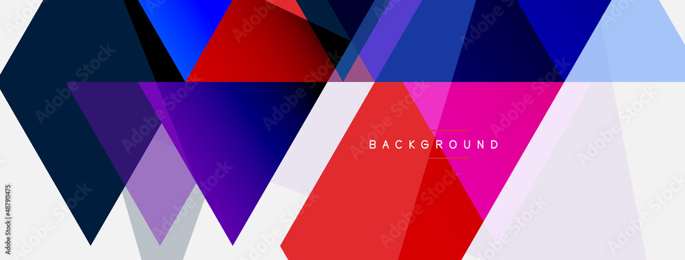 Mosaic triangles geometric background. Techno or business concept, pattern for wallpaper, banner, background, landing page Mosaic triangles geometric background. Techno or business concept, pattern for wallpaper, banner, background, landing page