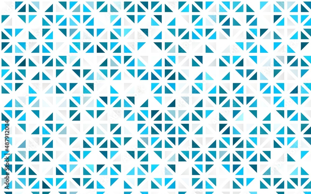 Light BLUE vector seamless backdrop with lines, triangles. Light BLUE vector seamless backdrop with lines, triangles.