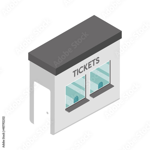 subway ticketing counter