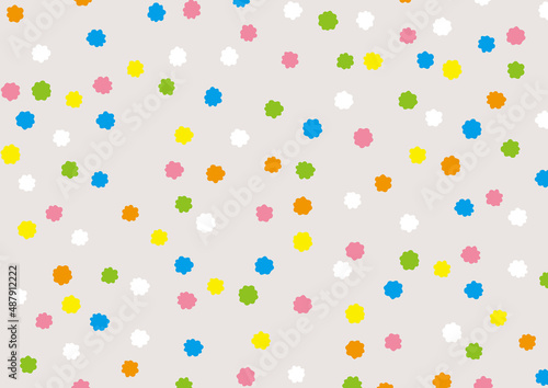 レトロ　金平糖　背景