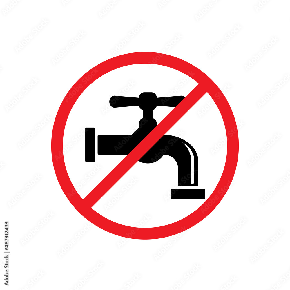 Tap Water Faucet Icon Vector Illustration Design Tap Water Faucet Icon Vector Illustration Design