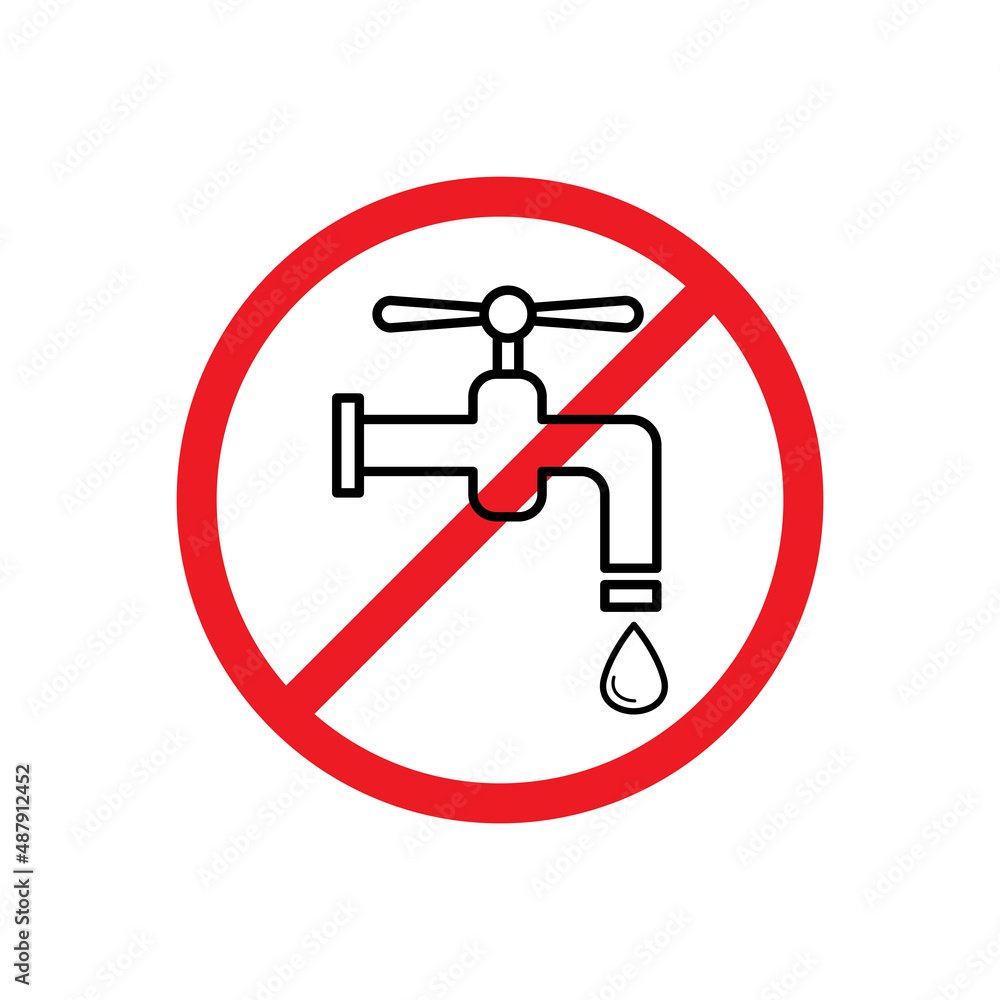 Tap Water Faucet Icon Vector Illustration Design Tap Water Faucet Icon Vector Illustration Design