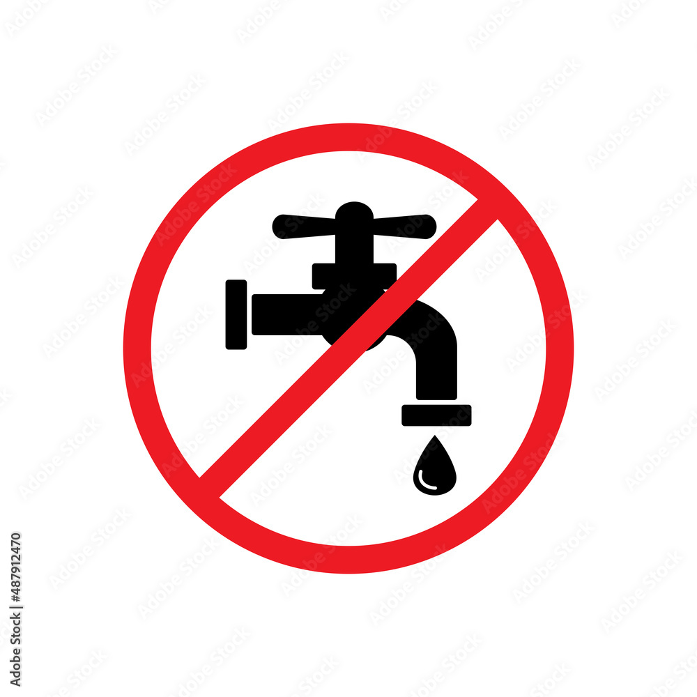 Tap Water Faucet Icon Vector Illustration Design Tap Water Faucet Icon Vector Illustration Design