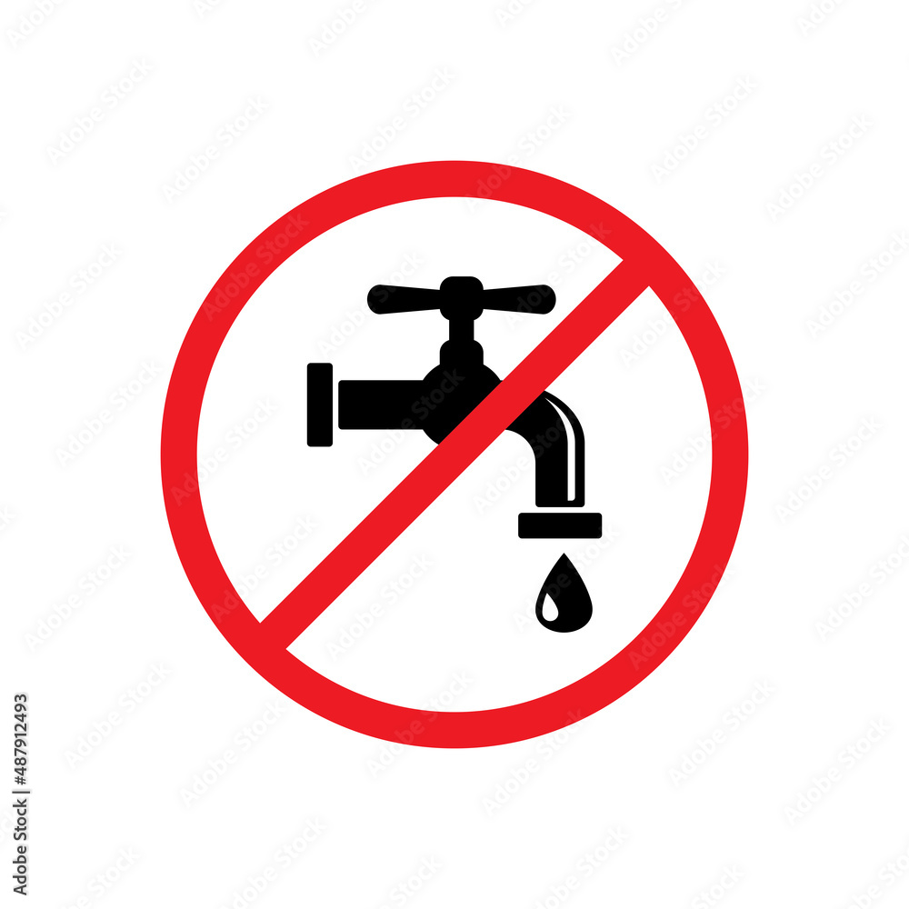 Tap Water Faucet Icon Vector Illustration Design Tap Water Faucet Icon Vector Illustration Design