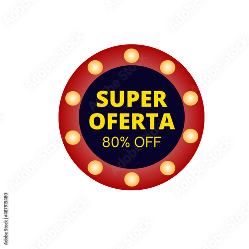 offer tag with promotion