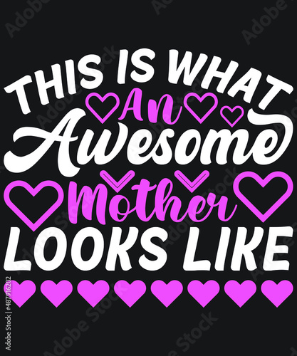 Happy Mother s Day T-shirt Design